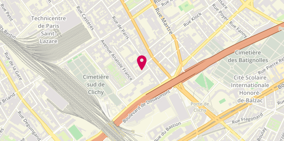 Plan de RAFYM Pro, 35 Rue des Cailloux, 92110 Clichy