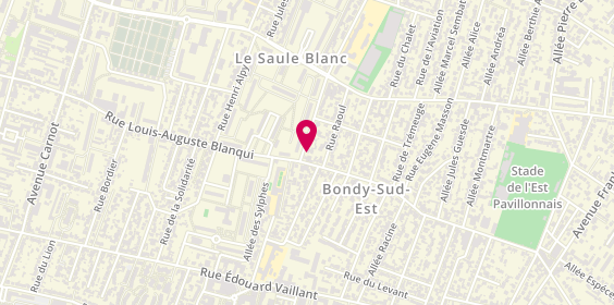 Plan de Eréla, 139 Rue Louis Auguste Blanqui, 93140 Bondy
