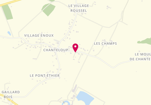 Plan de NONORGUES Samuel, La Croix Filleule, 50510 Chanteloup