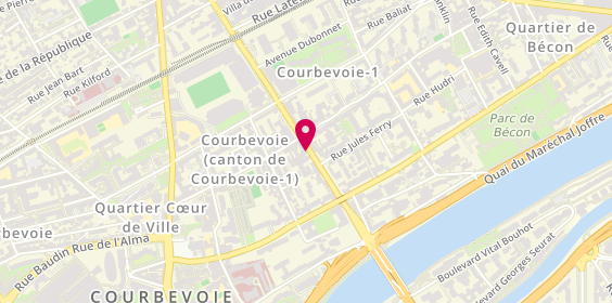 Plan de Crescitz Installations Electriques, 37 Boulevard de Verdun, 92400 Courbevoie