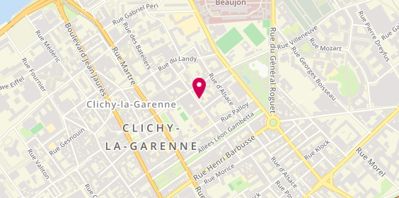 Plan de Elec Eclair, 28 Rue Gaston Paymal, 92110 Clichy