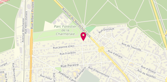 Plan de Electronova, 2Q Rue Jeanne d'Arc, 78100 Saint-Germain-en-Laye
