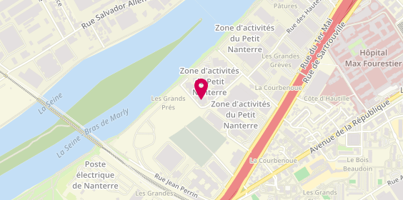 Plan de Opteor Immotic, 41 Rue des Peupliers, 92000 Nanterre