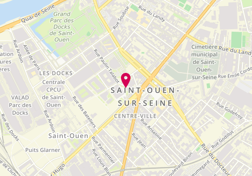 Plan de Azz'Elec, 10 place de la République, 93400 Saint-Ouen-sur-Seine