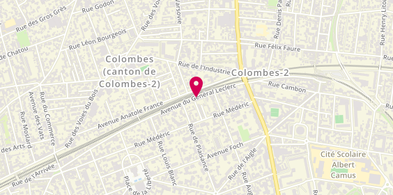 Plan de Inovhome, 25 avenue du Général Leclerc, 92250 La Garenne-Colombes