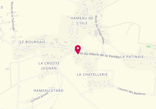 Plan de HAMON Elec, 61 Route du Havre de la Vanlee, 50290 Bricqueville-sur-Mer