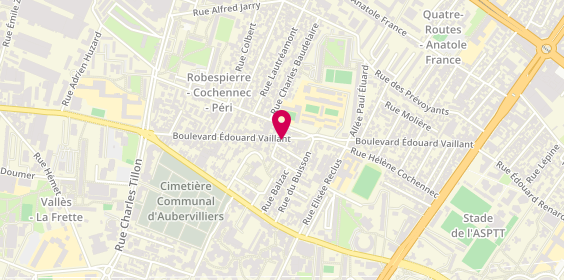 Plan de Entreprise Generale Service, 78 Boulevard Edouard Vaillant, 93300 Aubervilliers