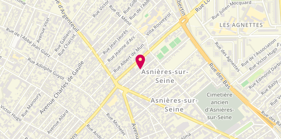 Plan de Zaja-Renov, 31 Rue Bourdarie Lefure, 92600 Asnières-sur-Seine