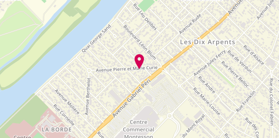 Plan de Alcops, 34 Avenue Pierre et Marie Curie, 78360 Montesson
