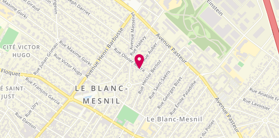 Plan de Cp Elec, 42 Rue Olivier Métra, 93150 Le Blanc-Mesnil