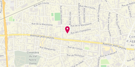 Plan de Td Bat, 69 Bis Rue des Champioux, 95100 Argenteuil
