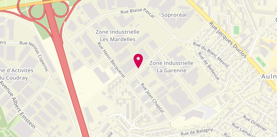Plan de E.S.I.D, Zone Industrielle Mardelles parc 44 Rue Maurice de Broglie, 93600 Aulnay-sous-Bois
