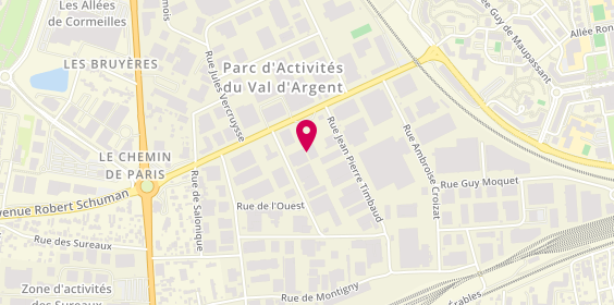 Plan de Priselec, 5 Rue Jean Grandel, 95100 Argenteuil