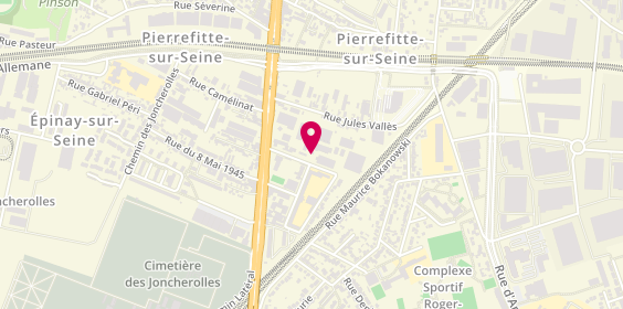 Plan de Cell Expert Photovoltaique, 11 Rue Pierre Degeyter, 93380 Pierrefitte-sur-Seine