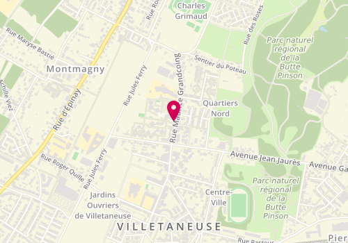 Plan de D. Vbat, 73 Rue Maurice Grandcoing, 93430 Villetaneuse