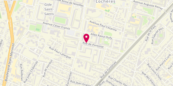 Plan de Mrfo Services, 16 Rue de Pontoise, 95200 Sarcelles