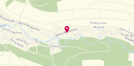 Plan de Nico Ohm Elec, 28 Bis Route des Roches, 02570 Chézy-sur-Marne
