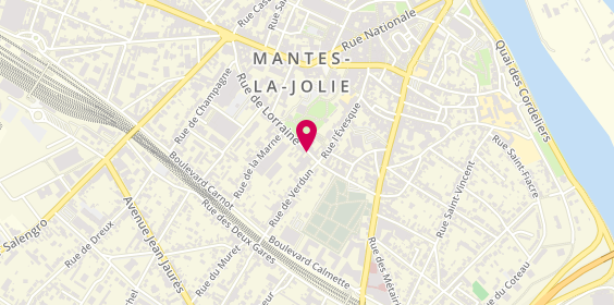 Plan de LECORPS Marc, 5 Rue Lorraine, 78200 Mantes-la-Jolie