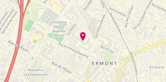 Plan de Biky Elec Services, 9 Rue Toulouse Lautrec, 95120 Ermont