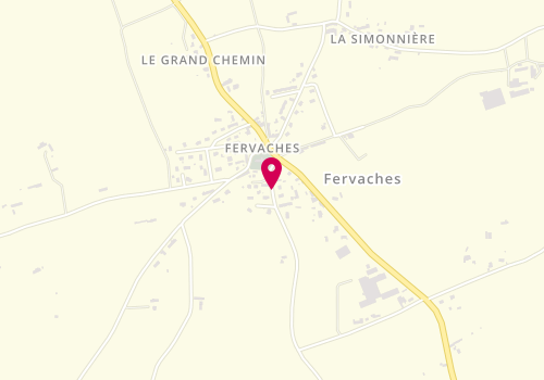 Plan de Pb Elec, Le Bourg, 50420 Fervaches
