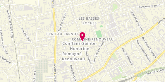 Plan de NICOLAU Nelson, 42 Rue Piéplu, 78700 Conflans-Sainte-Honorine