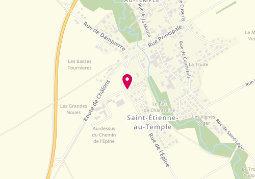 Plan de Phil'Elec, 1 Rue Chantraine, 51460 Saint-Étienne-au-Temple