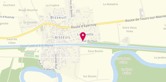 Plan de Girard Electricité, Bisseuil 12 Rue Pont Bisseuil, 51150 Aÿ-Champagne