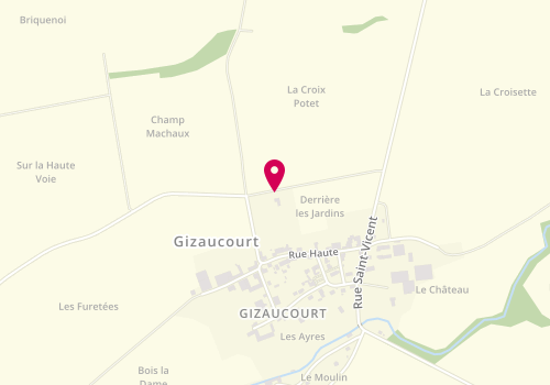 Plan de FABING Vincent, 24 Chemin Croix Pote, 51800 Gizaucourt