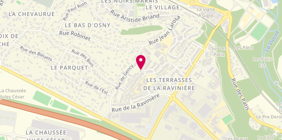 Plan de Absolu Services - 95520 OSNY, 26 Les Rue Les Versants de la Ravinière, 95520 Osny