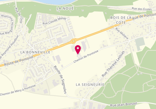 Plan de Nh Elec, 50 chemin de Pontoise, 95540 Méry-sur-Oise