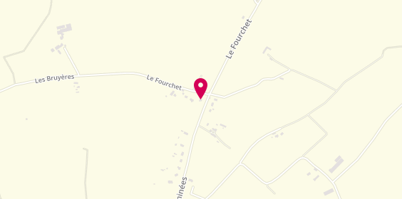 Plan de Lepoultier electricite, 49 le Fourchet, 50160 Saint-Amand-Villages