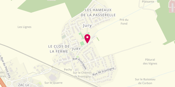 Plan de Antennes Didier Services, 5 Rue de la Bétonné, 57245 Jury