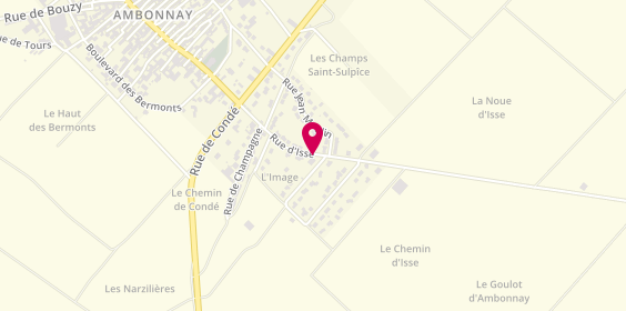 Plan de Etablissements Berthelemy, 14 Rue Issé, 51150 Ambonnay
