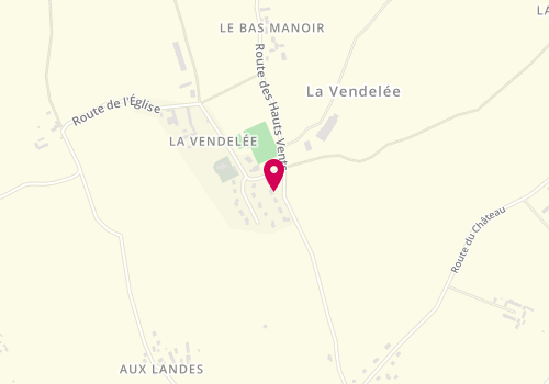 Plan de Lesellier Castric, 17 Route Hauts Vents, 50200 La Vendelée