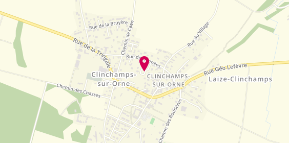 Plan de Aselec, 9 Rue des Sycomores, 14320 Clinchamps-sur-Orne