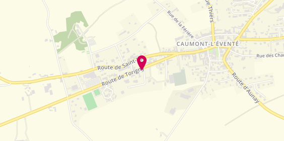Plan de Becel Electricite, 24 Route de Torigni, 14240 Caumont-sur-Aure