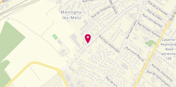 Plan de Jung Christian, 109 Rue Frescaty, 57950 Montigny-lès-Metz