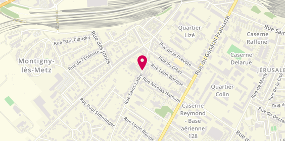 Plan de ROUYER Stéphane, 68 Rue Saint Ladre, 57950 Montigny-lès-Metz