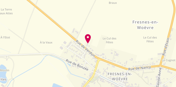 Plan de Brizion Emmanuel, 16 Rue Verdun, 55160 Fresnes-en-Woëvre