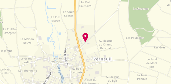 Plan de Jl Electricité, 3 Route Malmaison, 51700 Verneuil