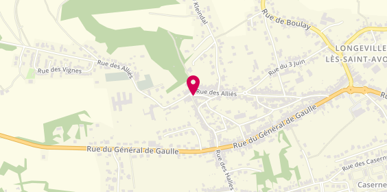 Plan de GR Bâtiment, 59 Rue du Révérend Père
Rue du Rp Henri, 57740 Longeville-lès-Saint-Avold