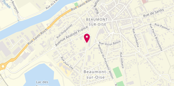 Plan de BEAUDRON Mickaël, 8 Avenue Carnot, 95260 Beaumont-sur-Oise