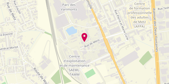 Plan de Axi'Ohm, 15 Rue Méric, 57140 Woippy