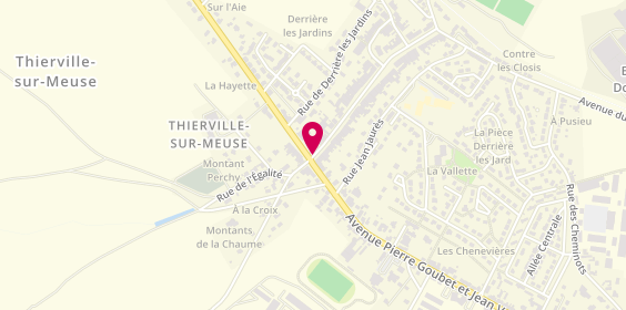 Plan de Harmant James, Rue de la Libération, 55840 Thierville-sur-Meuse