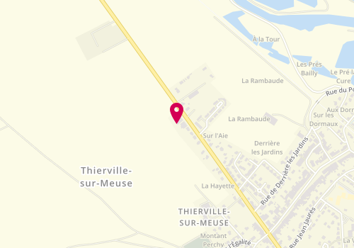 Plan de PION Mathieu, 29 Route de Varennes, 55840 Thierville-sur-Meuse