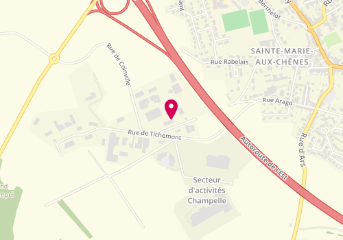 Plan de Sani Elec, 4 Rue de Gasseville, 57255 Sainte-Marie-aux-Chênes