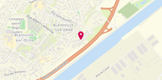 Plan de Alpha elec14, 25 Rue du Général de Gaulle, 14550 Blainville-sur-Orne