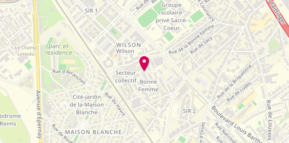Plan de Camus Elec, 2 Bis Rue du Dr Georges Quentin, 51100 Reims