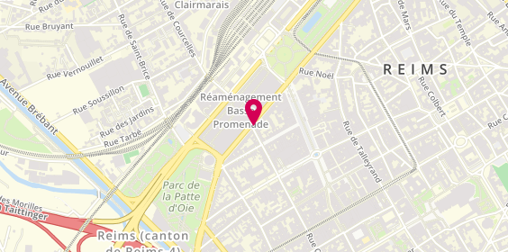 Plan de Charlier Elec, 17 Bis Boulevard du Général Leclerc, 51100 Reims
