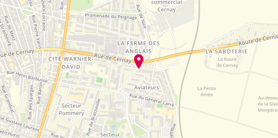 Plan de Certe, 2 Rue Sadi Lecointe, 51100 Reims